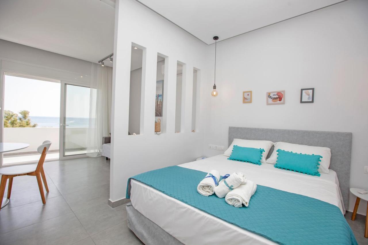 The Azure Blue Apt Faliraki Bagian luar foto