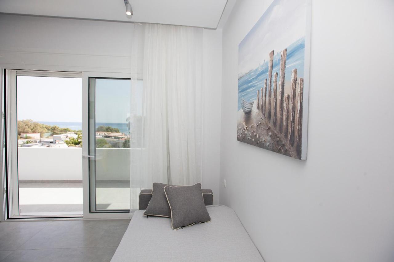 The Azure Blue Apt Faliraki Bagian luar foto