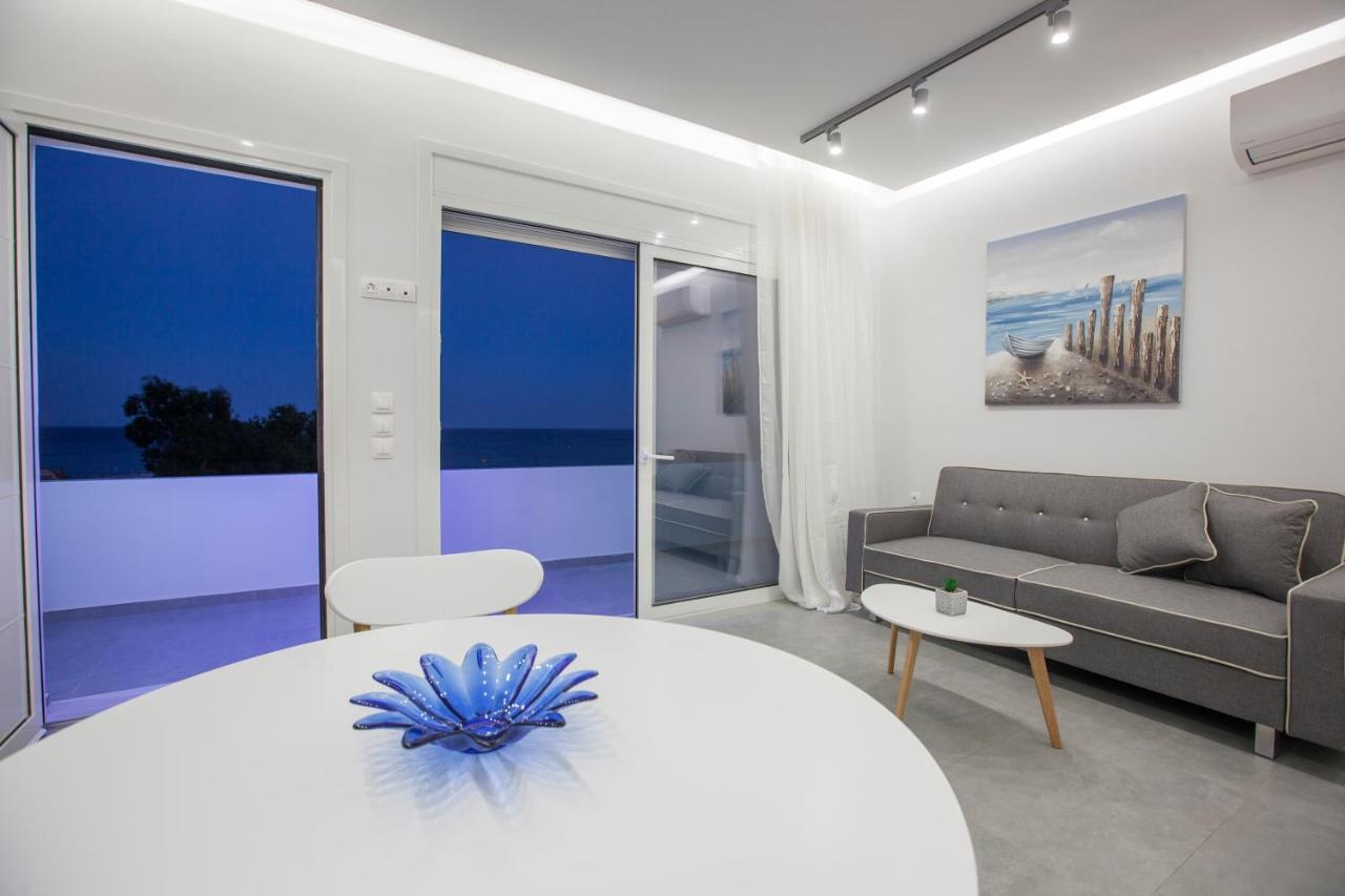 The Azure Blue Apt Faliraki Bagian luar foto